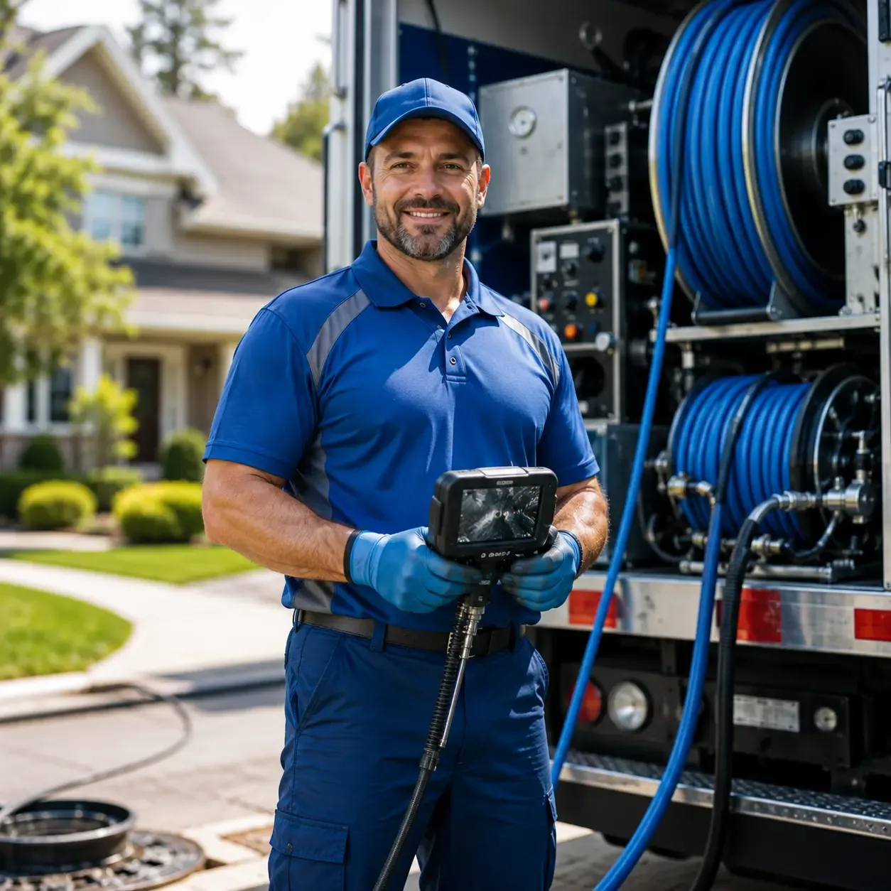 Local outdoor drain cleaning specialists in Shingleton, MI